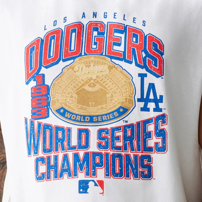 Débardeur LA Dodgers Vintage World Series Blanc