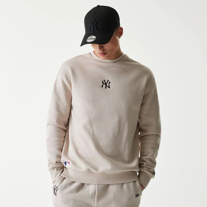 Sweat-shirt New York Yankees Basic Beige