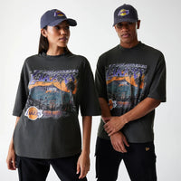 T-shirt Washed Lakers Vintage Acid