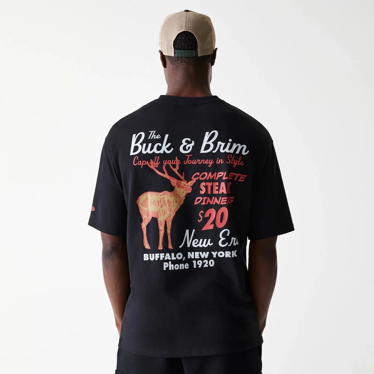 T-shirt Graphic Animal Noir