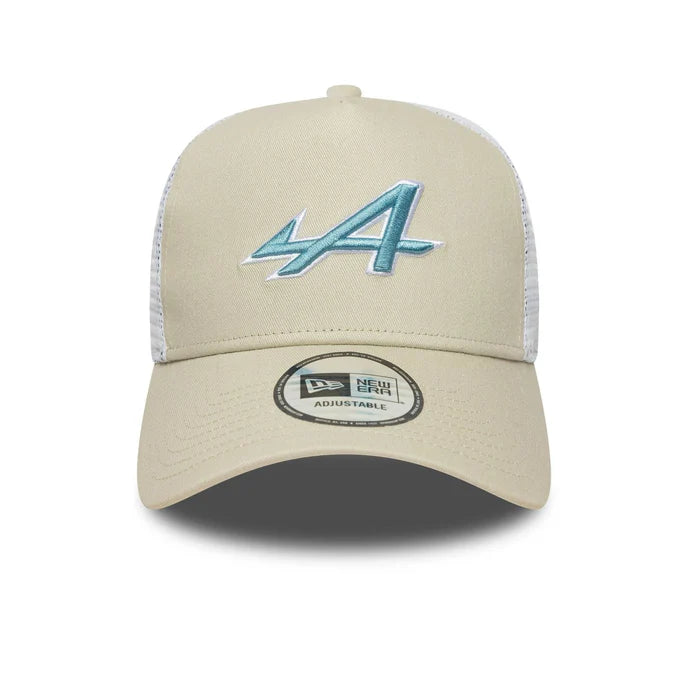 Casquette Trucker Alpine Racing Beige
