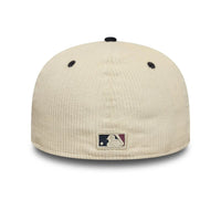 Casquette 59Fifty LA Fitted Low Cord Creme/Marine