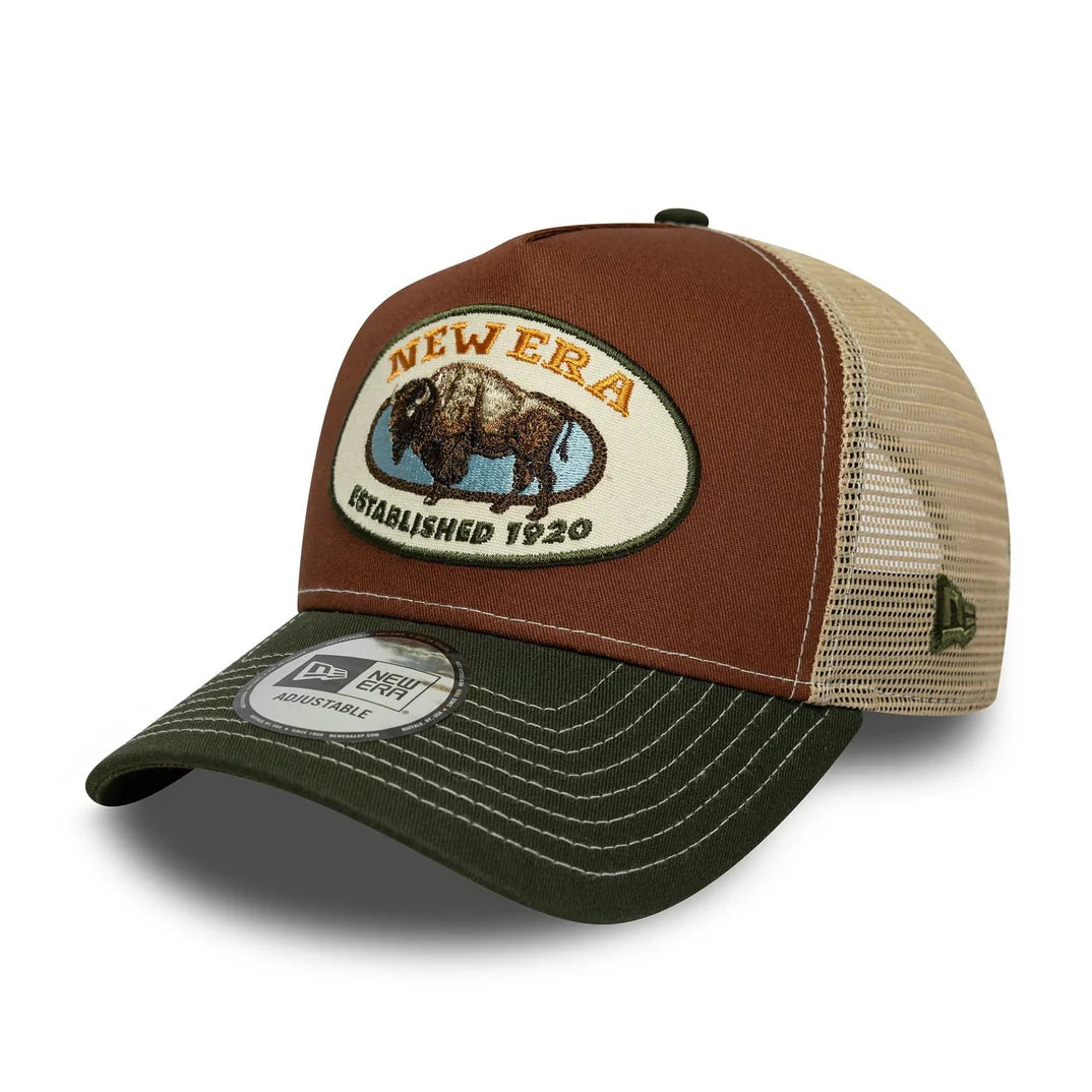Casquette Trucker 940 Animal Marron/Kaki