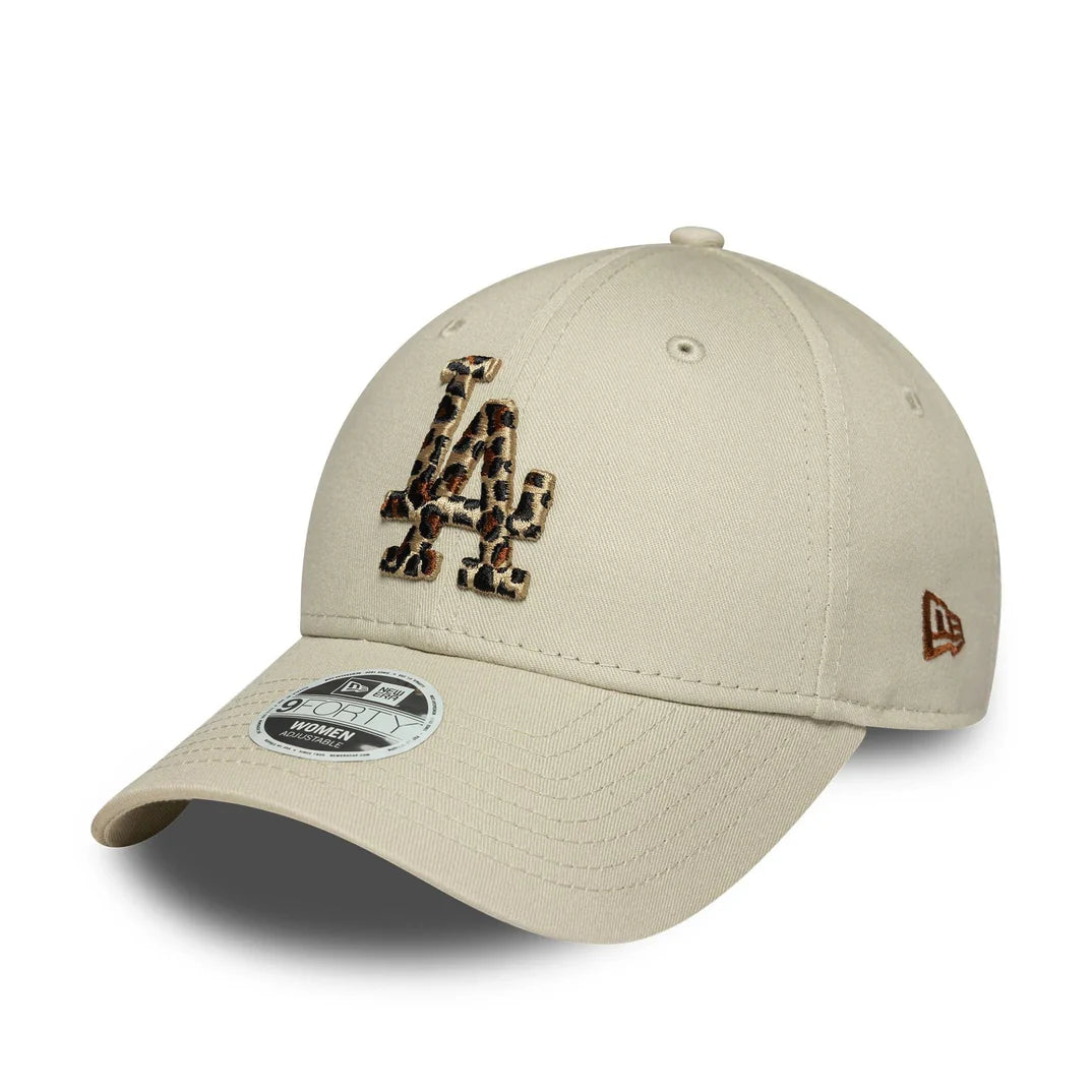 Casquette 9Forty Los Angeles Léopard Femme Ivoire