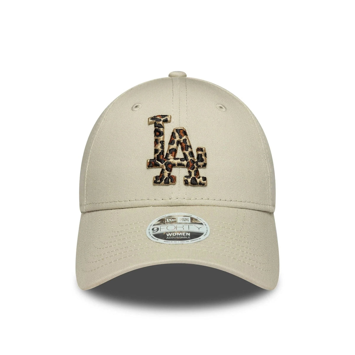 Casquette 9Forty Los Angeles Léopard Femme Ivoire