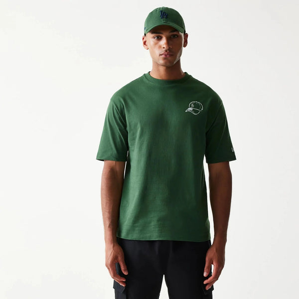 T-shirt New Era Los Angeles Dodgers Vert