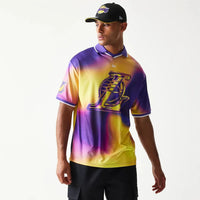 Maillot Foot Los Angeles Lakers Jaune/Violet