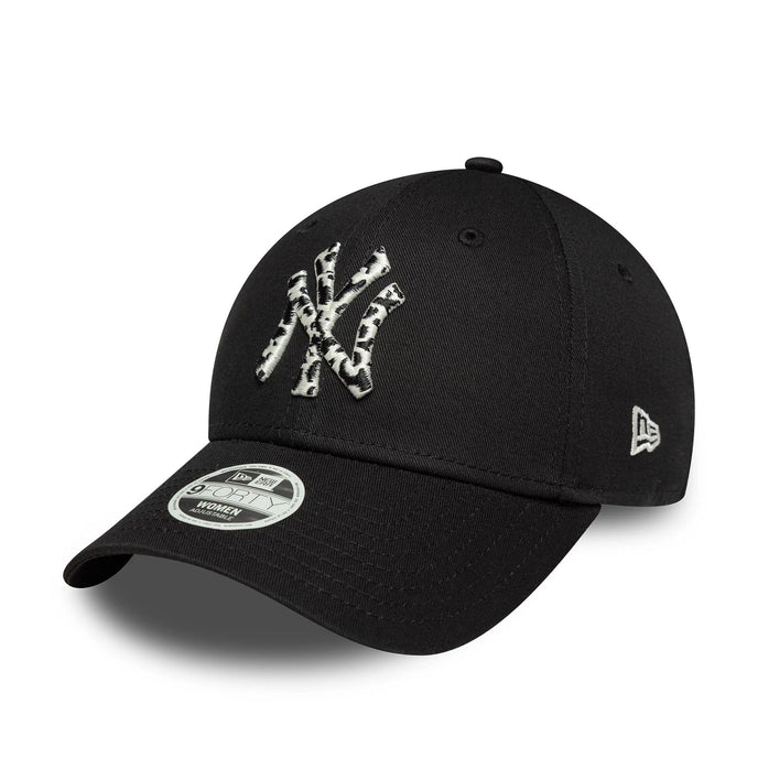 Casquette 9Forty New York Yankees Femme Logo Zebre Noir