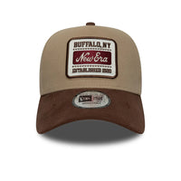 Casquette A-Frame New Era Buffalo Beige/Marron