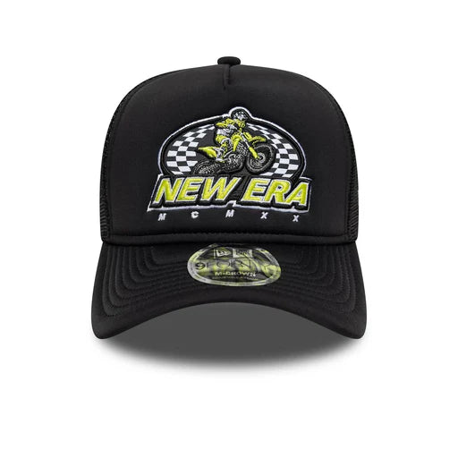 Casquette Trucker Motocross Noir