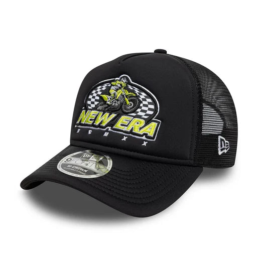 Casquette Trucker Motocross Noir