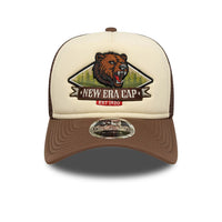 Casquette Trucker New Era Icon Beige/Marron