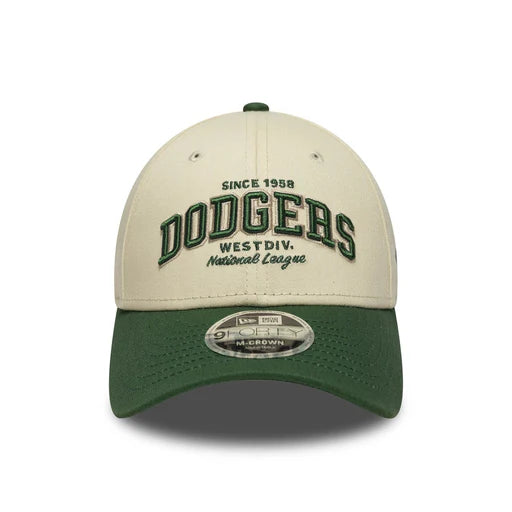 Casquette 9Forty M-Crown Los Angeles Dodgers Beige/Vert