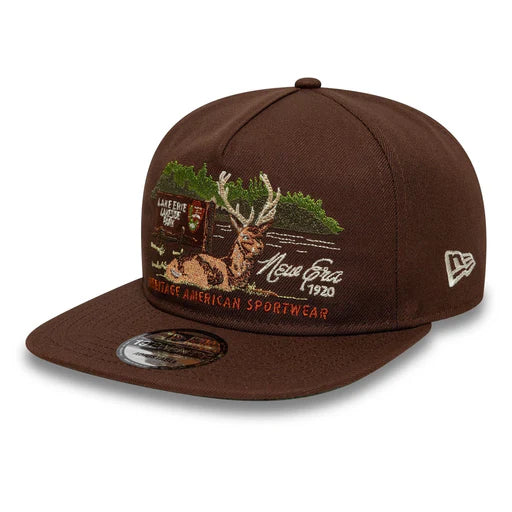 Casquette 19Twenty Outdoor Graphic Marron