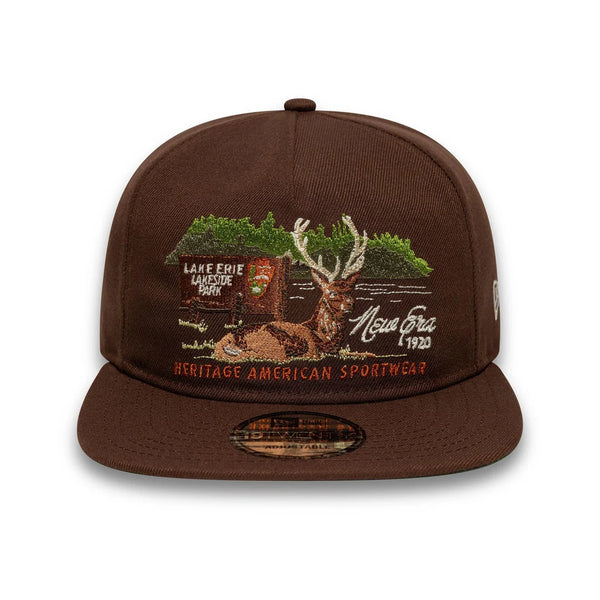 Casquette 19Twenty Outdoor Graphic Marron