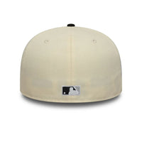 Casquette 59Fifty New York Yankees Gothic World Series Beige/Noir