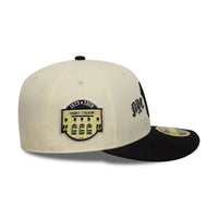 Casquette 59Fifty New York Yankees Gothic World Series Beige/Noir