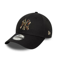 Casquette 9Forty New York Yankees Logo Camo Noir