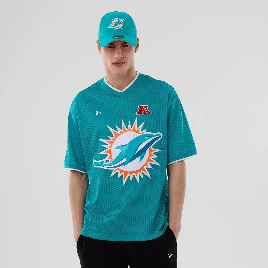 T-shirt NFL Mesh Miami Dolphins Bleu