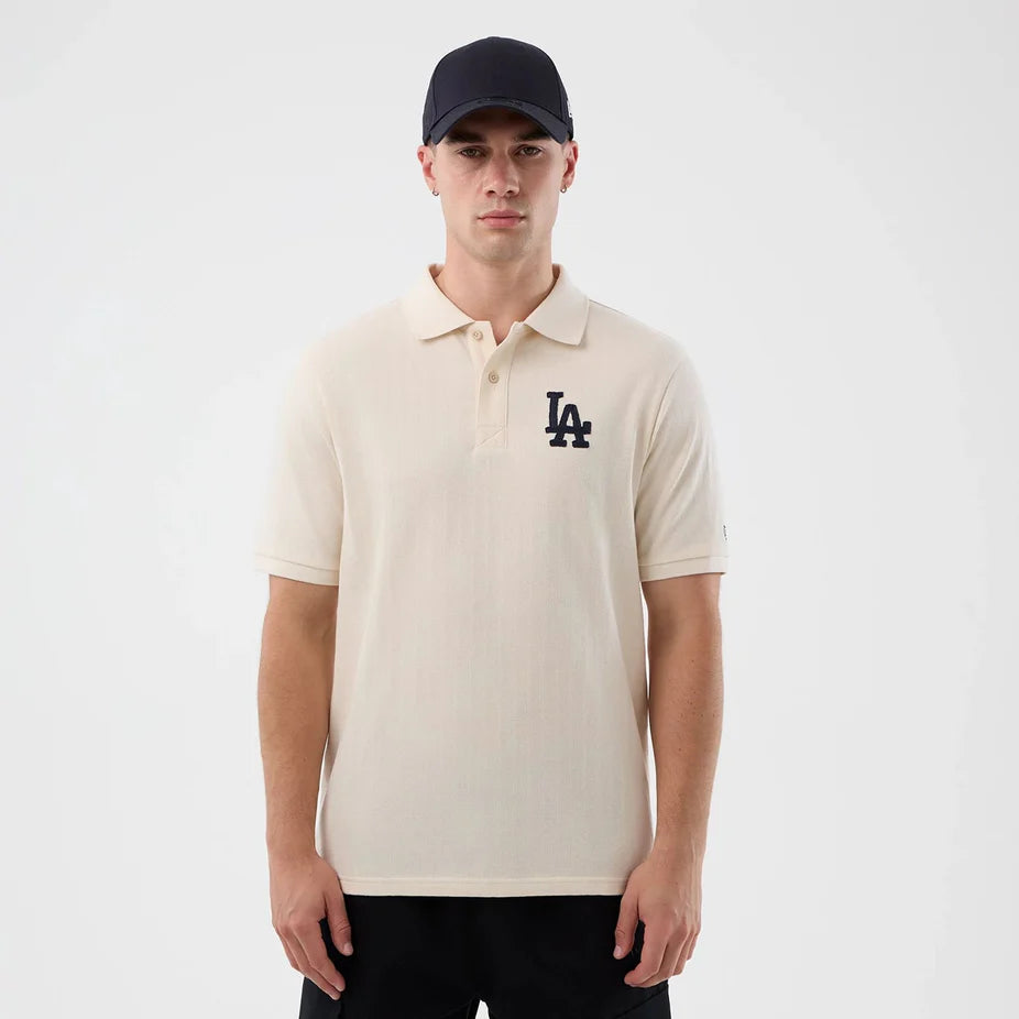 Polo Los Angeles Dodgers Beige
