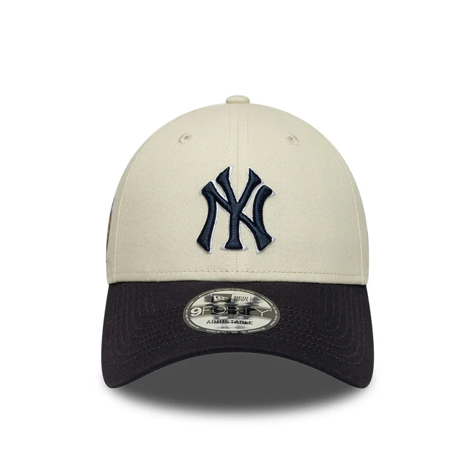 Casquette 9Forty New York Yankees Beige/Marine