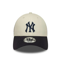 Casquette 9Forty New York Yankees Beige/Marine