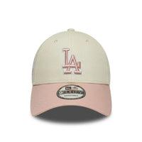 Casquette 9Forty Los Angeles Dodgers World Series Beige/Rose