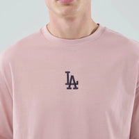 T-shirt Los Angeles Dodgers Over Rose