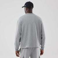 Sweat-shirt Basic Over Gris/Noir