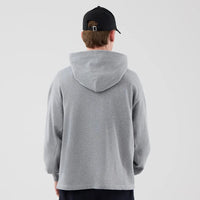 Hoodie Basic Over Noir/Gris