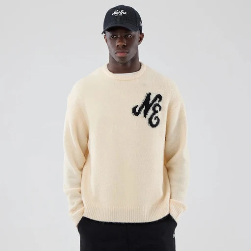 Pull Héritage Beige/Marine