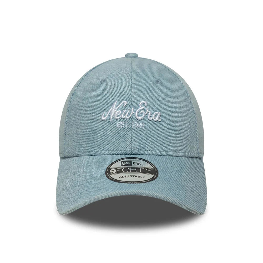 Casquette 9Forty Denim Bleu