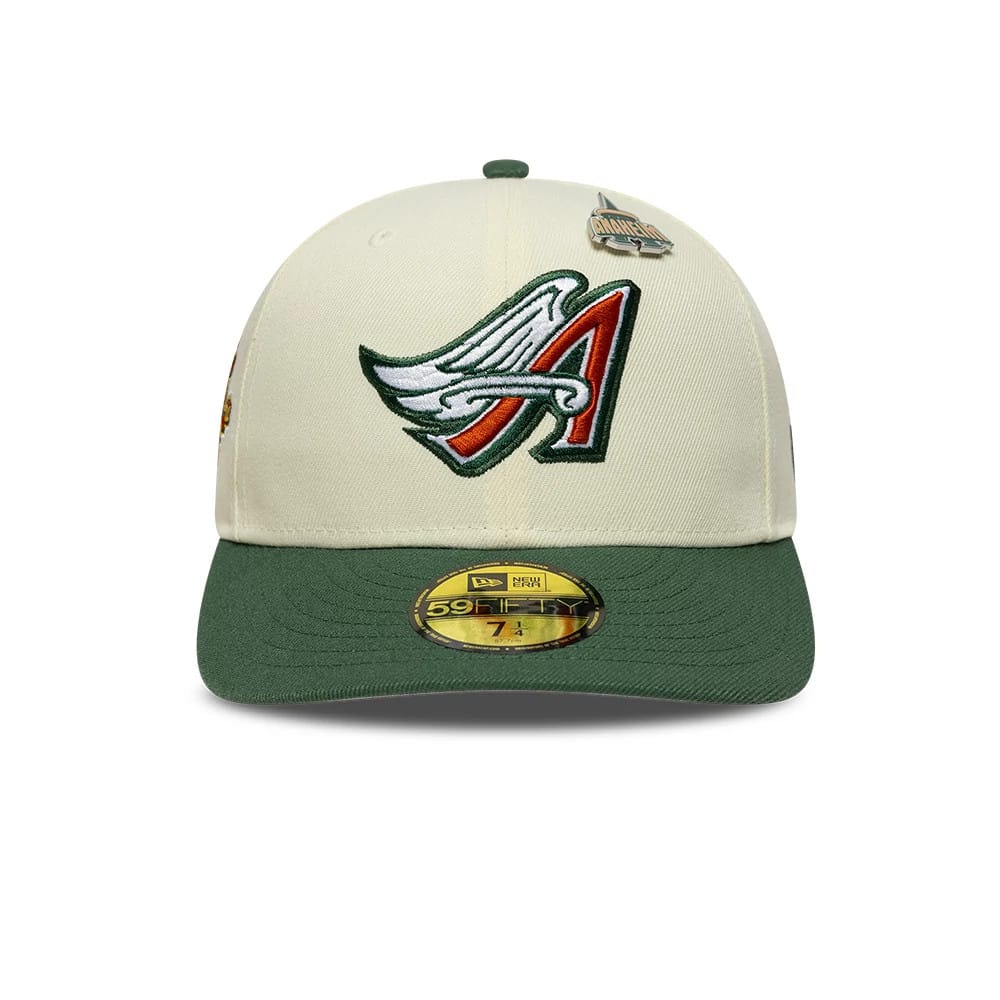 Casquette 59Fifty Los Angeles Angels Beige/Vert