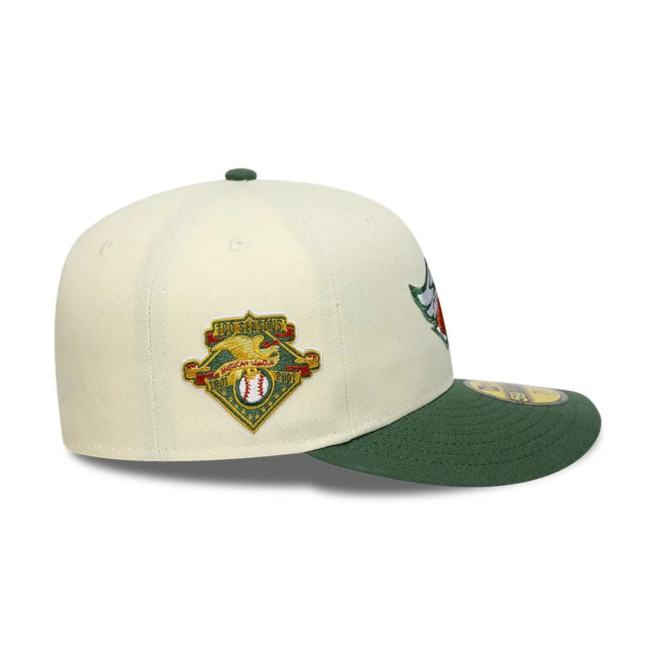Casquette 59Fifty Los Angeles Angels Beige/Vert