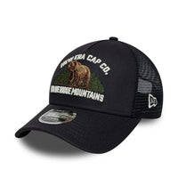 Casquette Trucker Mountains Bleu