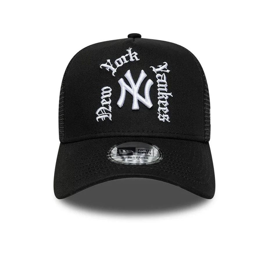 Casquette Trucker New York Yankees Gothic Noir