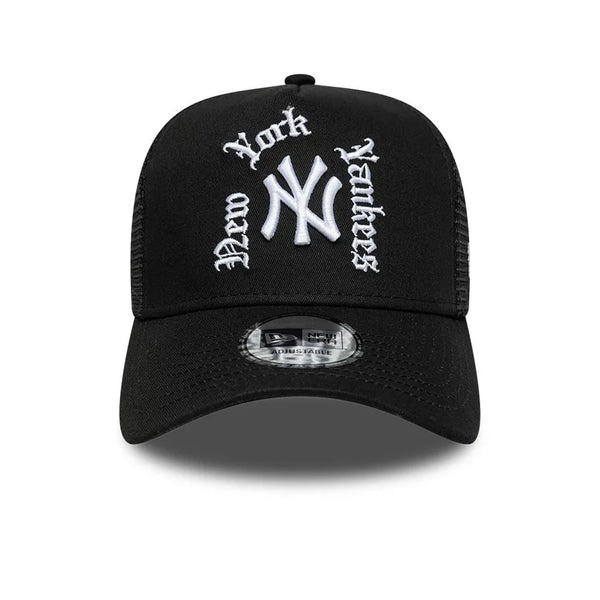 Casquette Trucker New York Yankees Gothic Noir