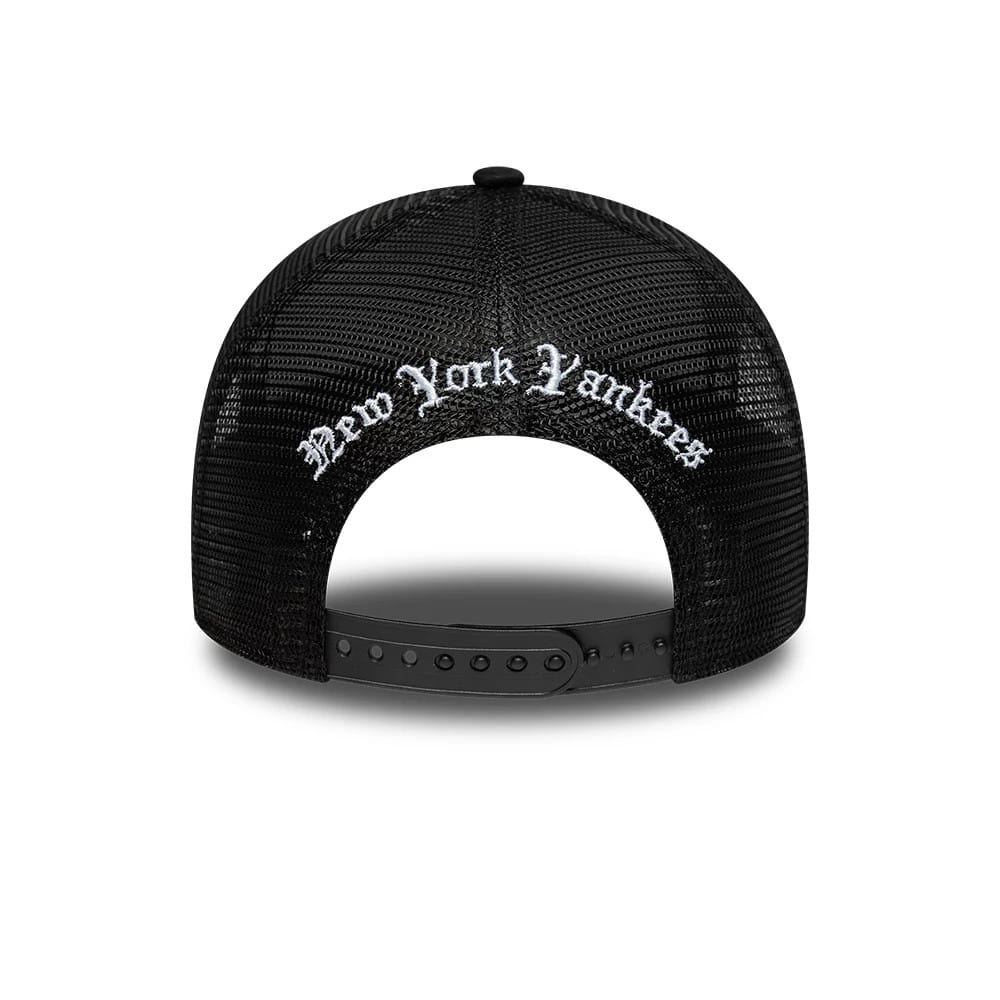 Casquette Trucker New York Yankees Gothic Noir