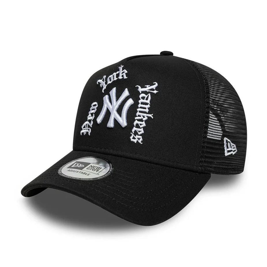 Casquette Trucker New York Yankees Gothic Noir