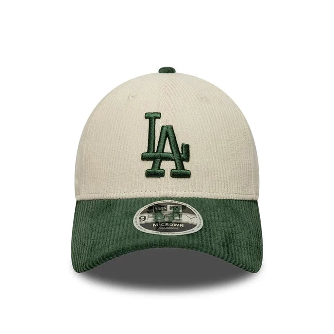 Casquette 9Forty Los Angeles Dodgers Velours Beige/Vert