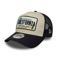 Casquette Trucker California Beige/Marine