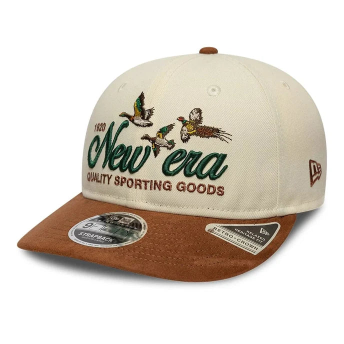 Casquette 9Fifty Strapback Broderie Beige