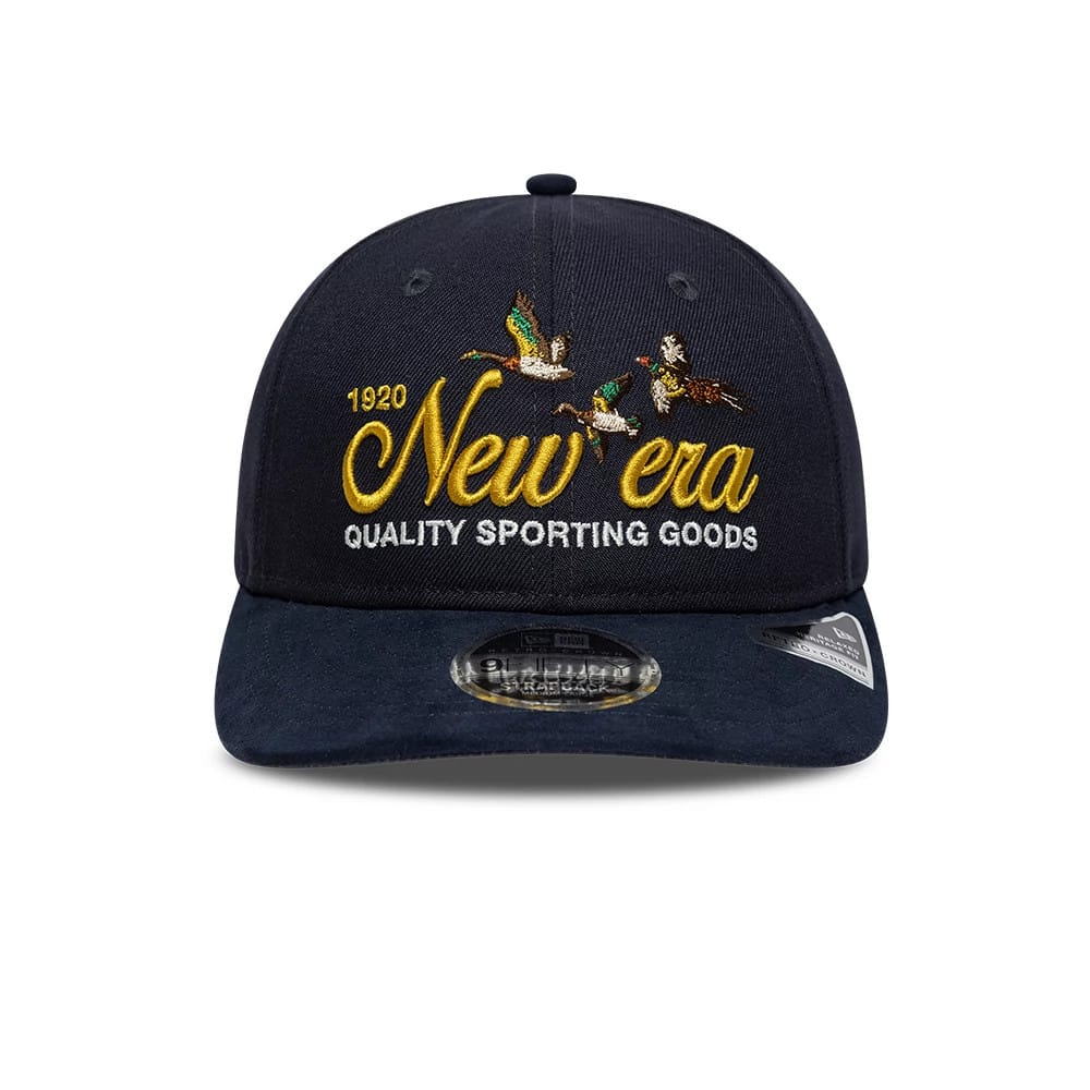 Casquette 9Fifty Strapback Broderie Marine