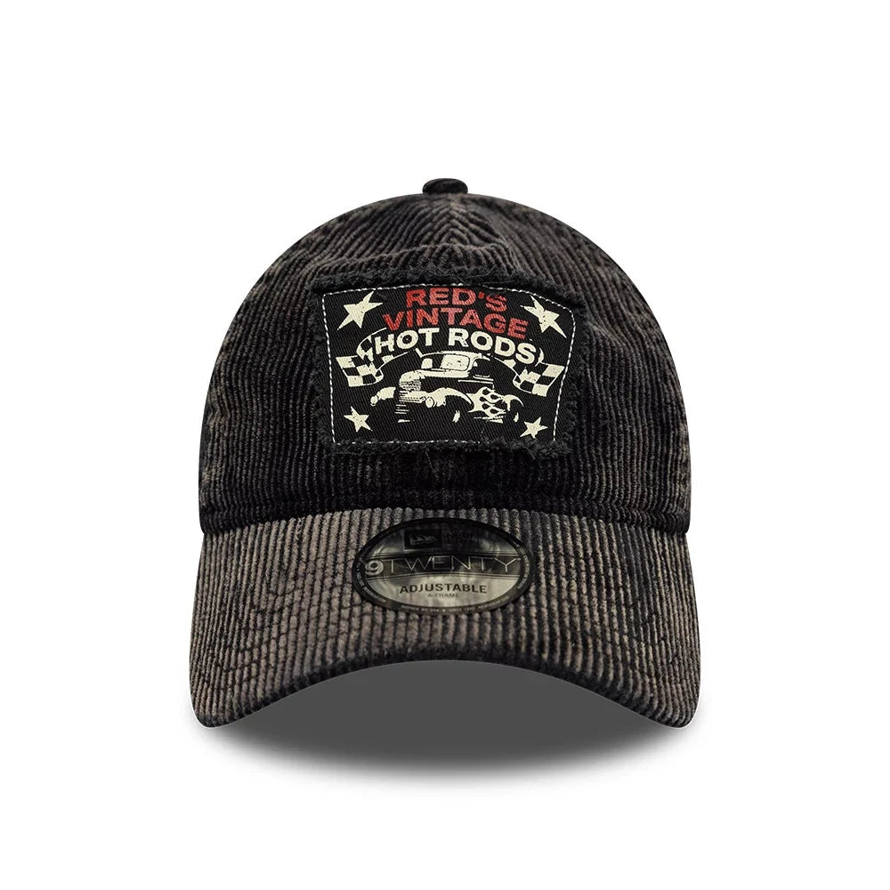 Casquette 9Twenty Vintage Velours Acid Noir