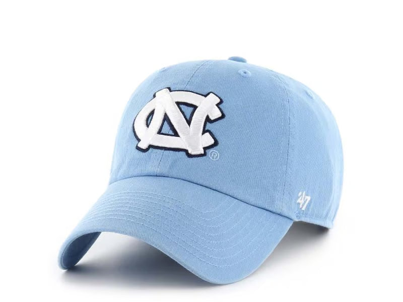 Casquette Clean Up North Carolina Bleu