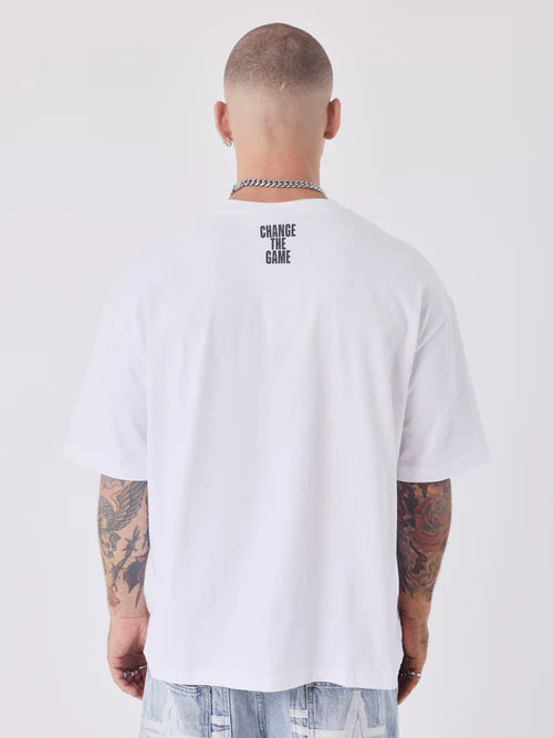 T-shirt Polaris Blanc/Noir