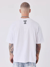 T-shirt Polaris Blanc/Noir