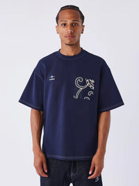 T-shirt Bandana Bleu