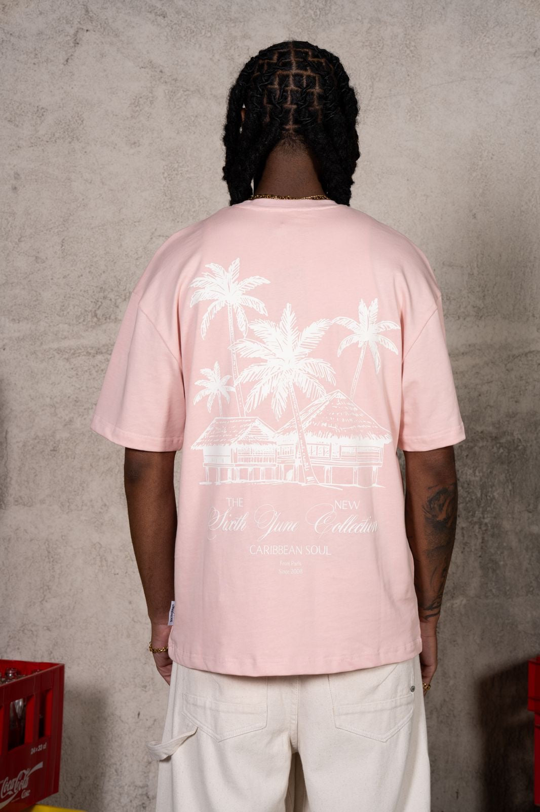 T-shirt Carribean Soul Rose