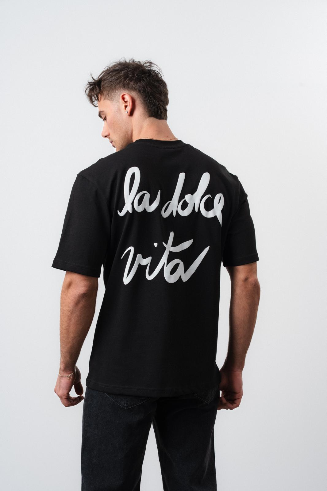 T-shirt Dolce Vita Blanc/Noir